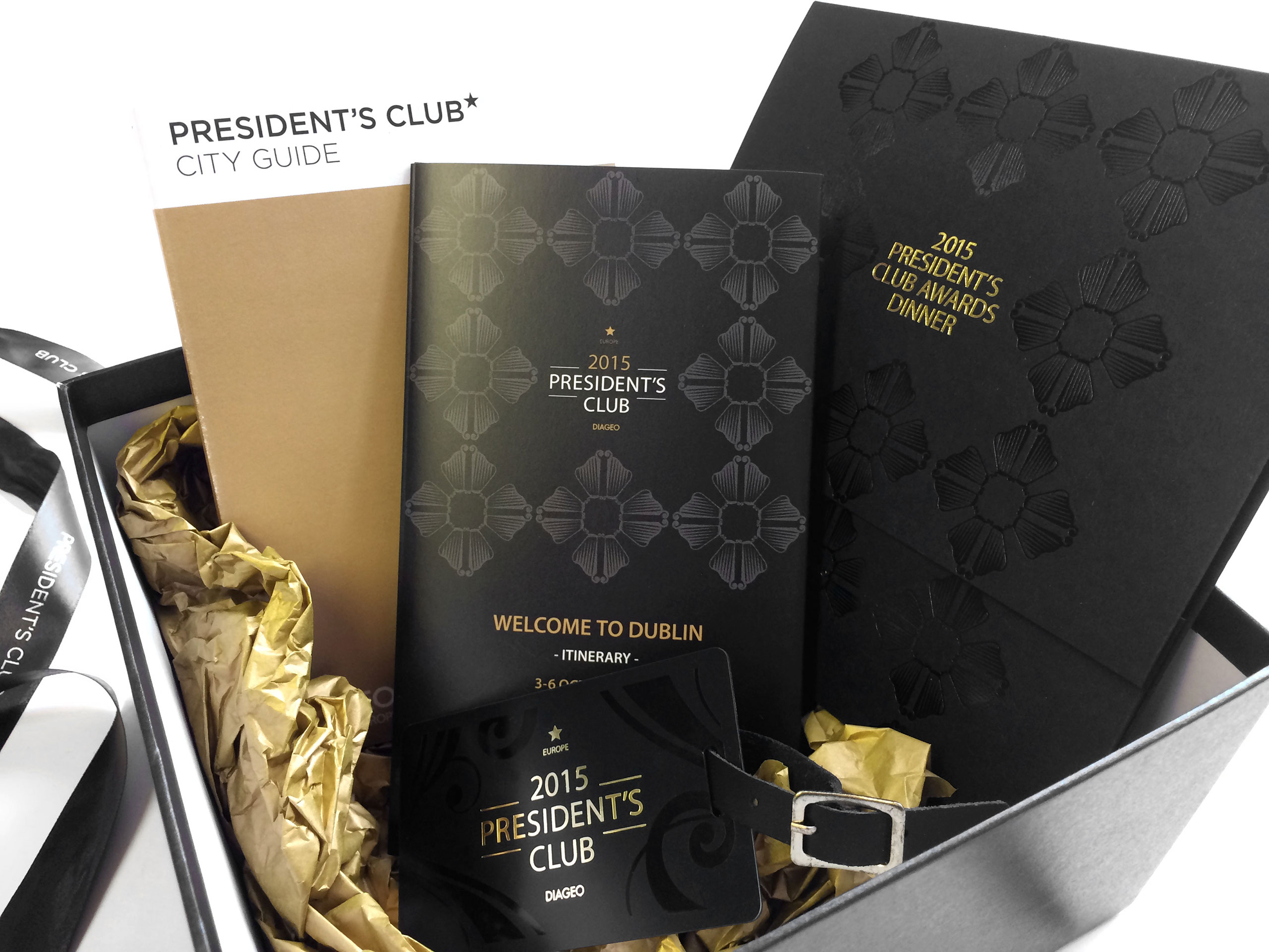 Diageo President's Club Welcome Box