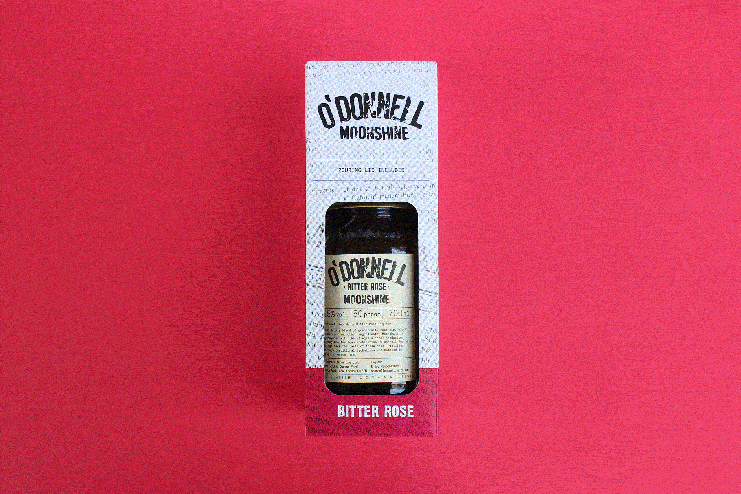 O'Donnell Moonshine Gift Packaging 4 Flavours