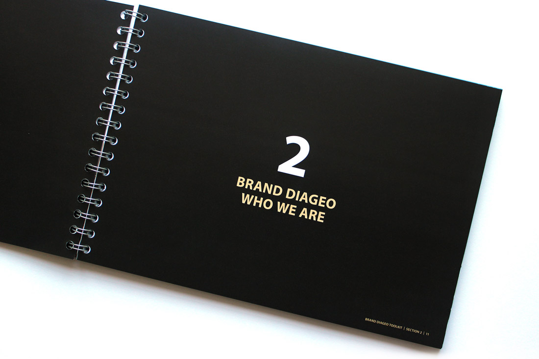 Brand Diageo Toolkit Section Break