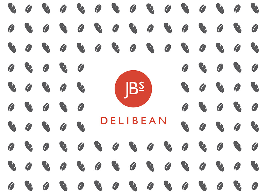 JB's Delibean Logo and Pattern White